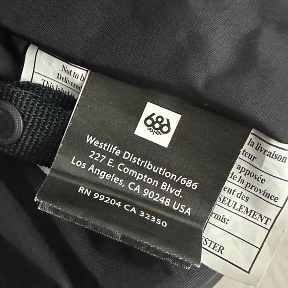 686 “Rumor” Insulated Jacket. “Charcoal Slub” Colorway. Women’s Small. - Picture 8 of 9